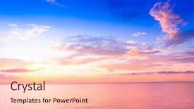  Presentation with glowing skin - Beautiful presentation theme featuring purple gold free - burning skies glowing paradise backdrop and a lemonade colored foreground