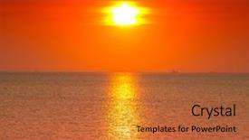  Presentation with heavens gates - Amazing PPT theme having purple gold free - heavens clouds evening backdrop and a red colored foreground