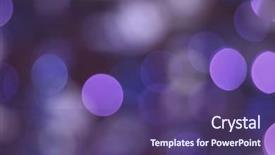  Presentation with blur - Presentation theme enhanced with purple light blur background and a violet colored foreground
