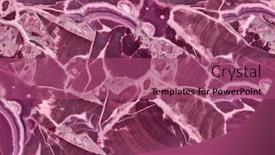  Presentation with marble tile texture stone wall - Amazing slide set having purple-malachite-stone-texture-macro backdrop and a violet colored foreground