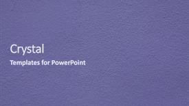  Presentation with purple wall - Slide deck consisting of purple painted stucco wall background background and a ocean colored foreground