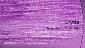  Presentation with old paper pen rolls - Colorful slide deck enhanced with purple pencil drawings on white backdrop and a lilac colored foreground