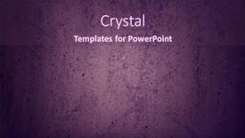  Presentation with purple grunge - 