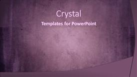  Presentation with purple grunge - 