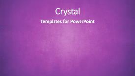  Presentation with wall - Amazing presentation theme having purple wall texture backdrop and a purple colored foreground