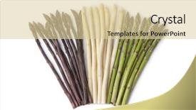  Presentation with purple green - Cool new PPT layouts with purple white and green asparagus backdrop and a lemonade colored foreground