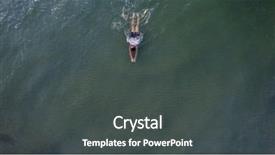  Presentation with purpose - Cool new presentation with purpose withpower - man swim in the sea backdrop and a dark gray colored foreground