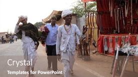  Presentation with turban - 