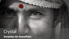  Presentation with india - Cool new presentation theme with pushkar-india-may-2008-portrait backdrop and a gray colored foreground