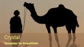  Presentation with rajasthan - Audience pleasing slide deck consisting of pushkar-india-november-18-unidentified backdrop and a coral colored foreground