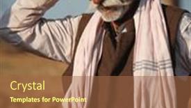  Presentation with rajasthan - Presentation theme featuring pushkar-india-november-19 background and a red colored foreground