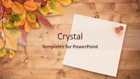  Presentation with yellow wood - Audience pleasing presentation theme consisting of pushpins - digital image of pushpin backdrop and a lemonade colored foreground