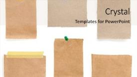  Presentation with note - Slide deck consisting of glowing lights natural makeup background and a lemonade colored foreground