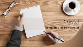  Presentation with forget - Colorful slides enhanced with put it down not to forget backdrop and a coral colored foreground