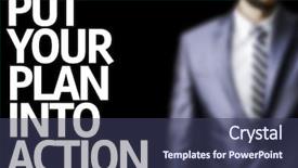  Presentation with action plan - Amazing slides having put your plan into action backdrop and a tawny brown colored foreground