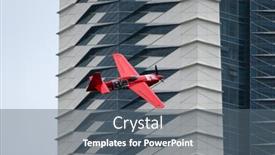  Presentation with air plane - Beautiful PPT theme featuring putrajaya-malaysia-may-17-2014 backdrop and a gray colored foreground