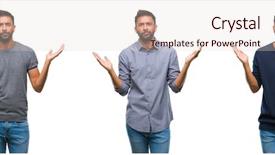  Presentation with indian ganesh chathurthi - Slides enhanced with puzzle blanco - collage of handsome young indian background and a lemonade colored foreground