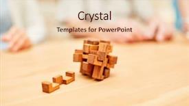  Presentation with dementia - Colorful slides enhanced with puzzle building blocks for patience backdrop and a lemonade colored foreground