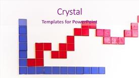  Presentation with puzzle - Colorful PPT theme enhanced with puzzle chart as business concept backdrop and a  colored foreground