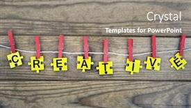  Presentation with puzzle pieces - Slide deck consisting of puzzle-pieces-with-word-creative background and a gray colored foreground