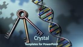  Presentation with reveal - Presentation design with puzzle reveal - puzzlement of the keys background and a ocean colored foreground