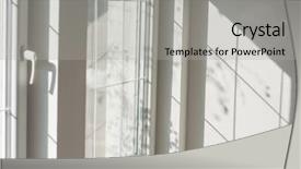  Presentation with pvc - Audience pleasing slides consisting of pvc - window backdrop and a light gray colored foreground