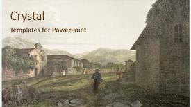  Presentation with old london - Cool new slides with pyme - castellaccio fiumara old view sicily backdrop and a sky blue colored foreground