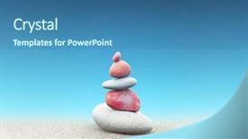  Presentation with minimalist - Beautiful PPT theme featuring pyramid energy - minimalist background of stones backdrop and a ocean colored foreground