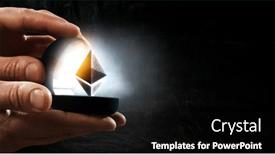  Presentation with pyramid - Theme having pyramid-in-gift-box-mixed background and a black colored foreground