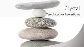  Presentation with harmony - Cool new theme with pyramid-of-sea-pebbles-isolated backdrop and a white colored foreground