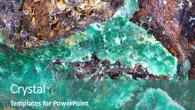  Presentation with extreme weather tropical cyclones - Theme with pyrite in malachite extreme closeup background and a  colored foreground