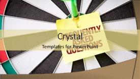 Presentation with questions - Amazing PPT layouts having qa - faq - frequently asked questions backdrop and a blonde colored foreground