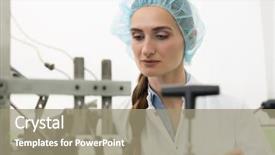  Presentation with work quality - Theme enhanced with qa - portrait of a female quality background and a coral colored foreground