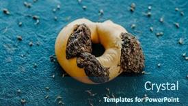  Presentation with malta - Presentation having qaghaq-tal-ghasel-a-typical background and a ocean colored foreground