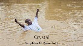  Presentation with baptism - PPT layouts featuring qasr-el-yahud-israel-march background and a soft green colored foreground