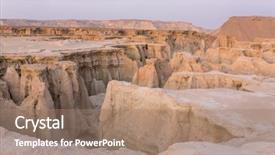  Presentation with stars - PPT layouts featuring qeshm island hormozgan iran background and a coral colored foreground