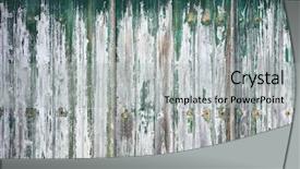  Presentation with faded - Audience pleasing slides consisting of quadratic - grungy faded timber wood structure backdrop and a light gray colored foreground