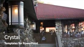  Presentation with asheville - Colorful slide deck enhanced with quaint dining abounds in asheville backdrop and a dark gray colored foreground