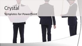  Presentation with child growth and development - Slide deck consisting of qualified architect in an orange background and a white colored foreground