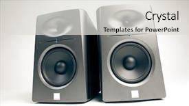  Presentation with quality control circle - Audience pleasing PPT theme consisting of quality control circle - studio audio monitors - high-end backdrop and a light gray colored foreground