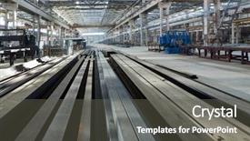  Presentation with modern - Cool new PPT layouts with quality control engines - great new shop in modern backdrop and a gray colored foreground