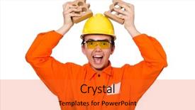  Presentation with orange - Audience pleasing PPT theme consisting of  backdrop and a  colored foreground