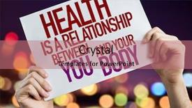  Presentation with relationship - Audience pleasing PPT layouts consisting of quality life - health is a relationship backdrop and a coral colored foreground