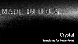  Presentation with steel heat treatment camshaft - Colorful PPT theme enhanced with quality workmanship - made in u s backdrop and a black colored foreground