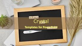  Presentation with epidemic - PPT theme having quarantine-epidemic-and-safety-concept background and a tawny brown colored foreground