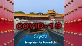  Presentation with forbidden city - PPT layouts having quarantine-in-china-gugong-forbidden background and a ocean colored foreground