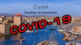  Presentation with fort - Colorful slide deck enhanced with quarantine-in-france-fort backdrop and a light blue colored foreground