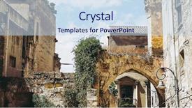  Presentation with quarter - Cool new presentation theme with quarter aka casteddu e susu backdrop and a  colored foreground