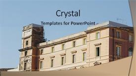  Presentation with quarter - Amazing PPT layouts having quarter aka casteddu e susu backdrop and a  colored foreground