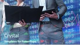  Presentation with shares - Slides consisting of  background and a  colored foreground